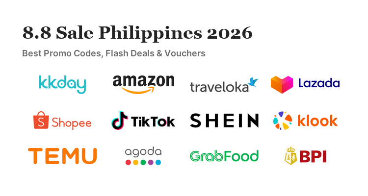 8.8 Sale Philippines promo codes and deals