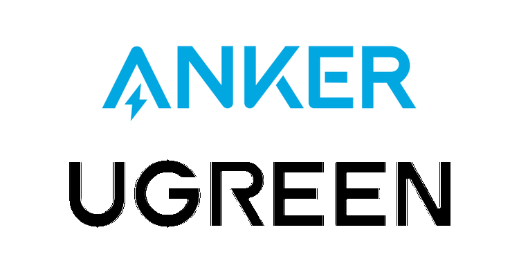 Anker and UGREEN logos