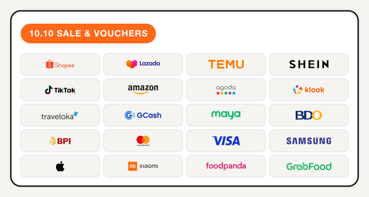 Ber months budgeting guide Philippines 2026 with 10.10 Sale and vouchers across 20 brands