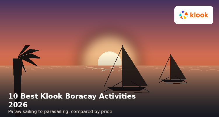 Paraw sailboats at sunset off White Beach, Boracay