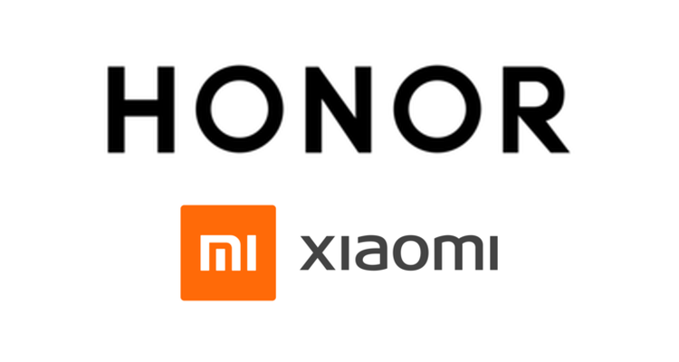 Honor and Xiaomi logos