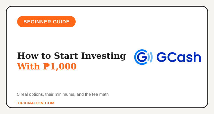 How to start investing with ₱1,000 in the Philippines