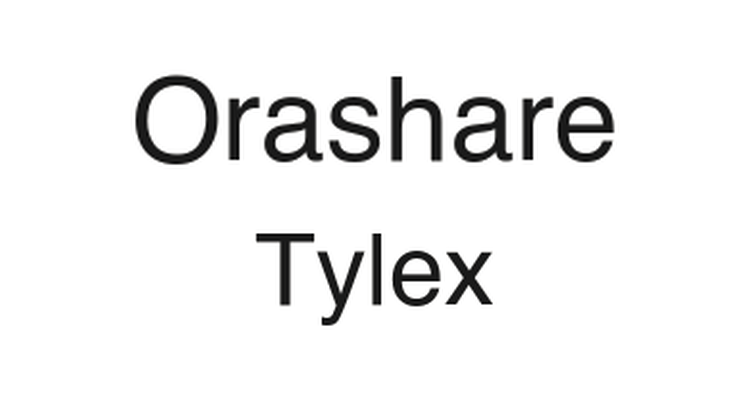 Orashare and Tylex logos