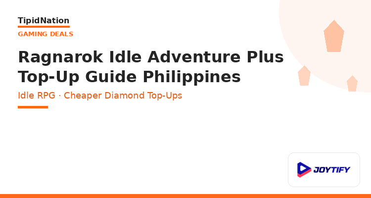 Ragnarok Idle Adventure Plus top-up guide Philippines