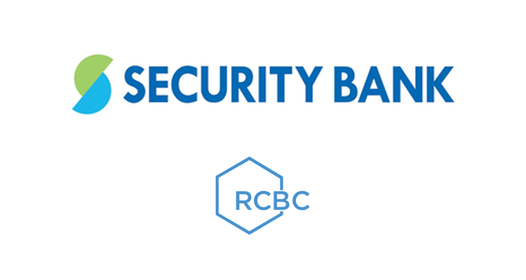 Security Bank and RCBC logos