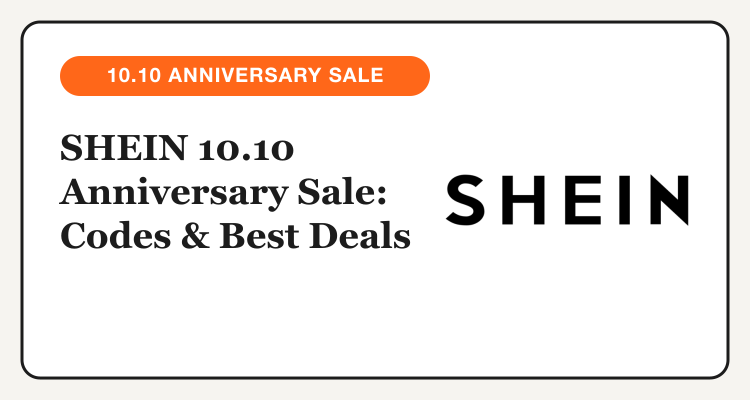 SHEIN logo next to the 10.10 Anniversary Sale badge for the Philippines promo