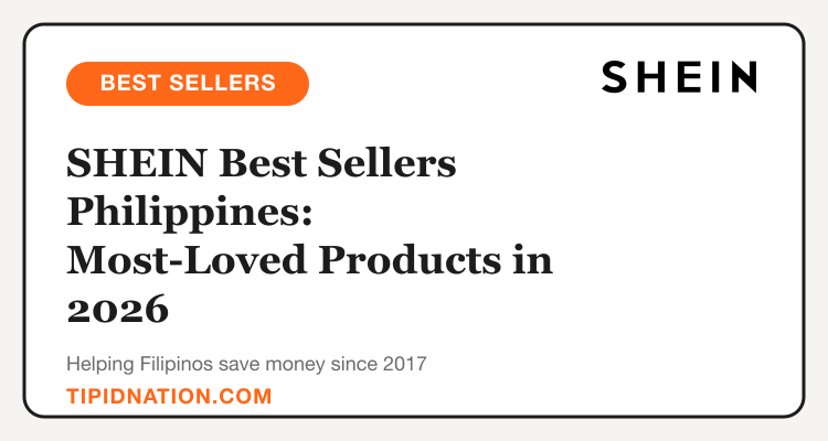 SHEIN Philippines best sellers and new user promo code