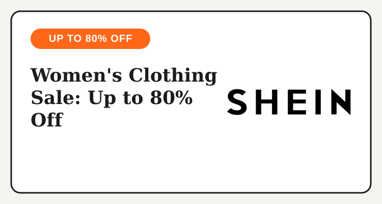 SHEIN Women's Clothing Sale Philippines, up to 80% off dresses, tops, and bottoms